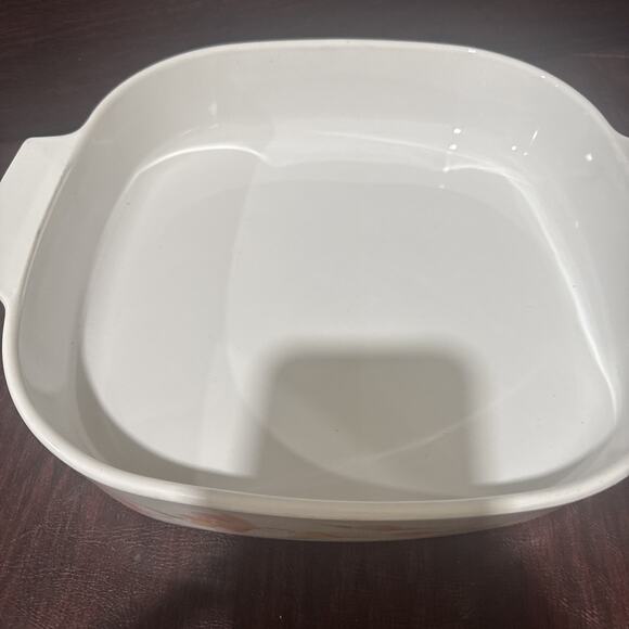 Corning Ware Casserole Pastel Bouquet A-10-B Vintage 2.5 Liter - Picture 2 of 9